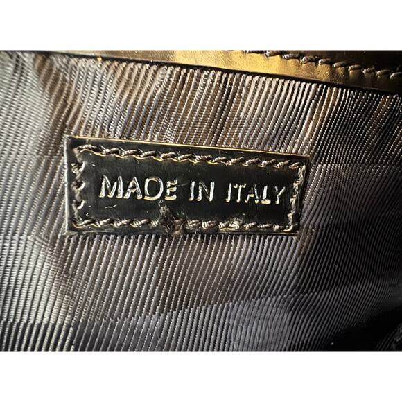 Burberry Prosum Quilted Nylon Black Leather Gold Hardware Tote - Picture 10 of 12